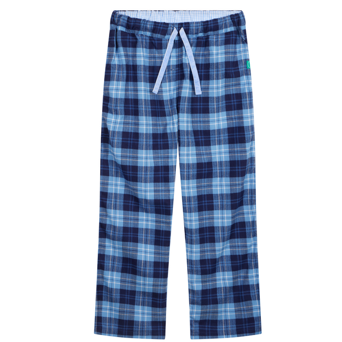 Organic brushed cotton lounge trousers