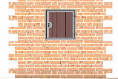 External Boarded Window Hatch 