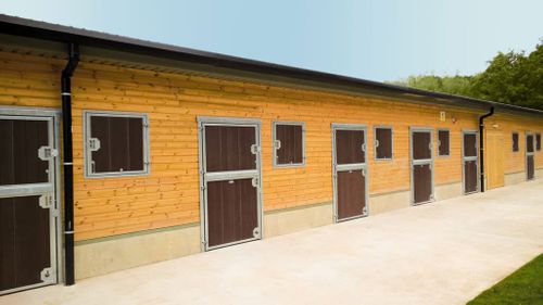 External Split door in Frame 
