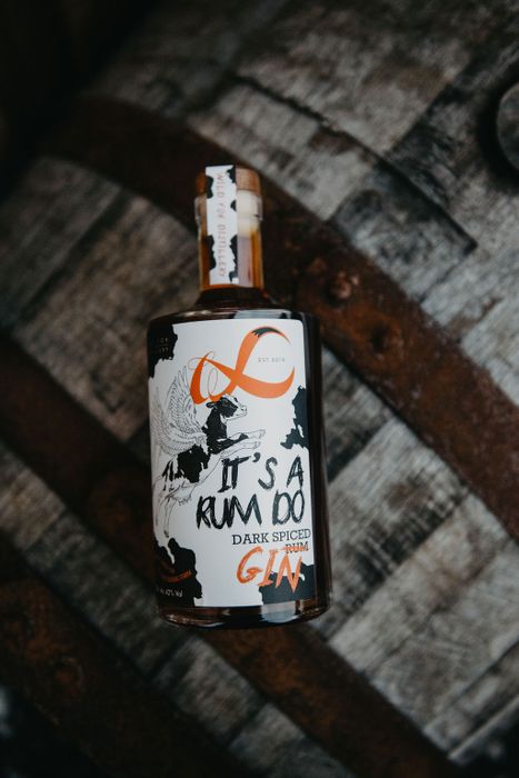 It's a rum do dark spiced gin 