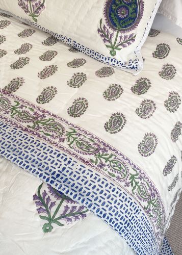 Block Printed Quilts