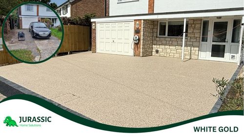 Resin Bound Driveway Projects White Gold