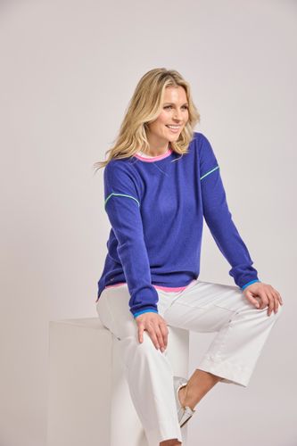 Izzy sweatshirt with coloured tipping