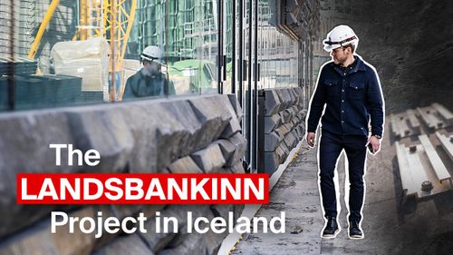 Landsbankinn Iceland: Where stone facades unite nature and urban life