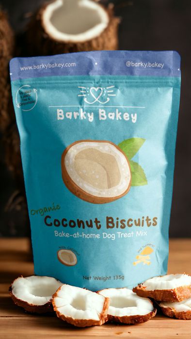 Organic Dog Treat Baking Mix - with Coconut