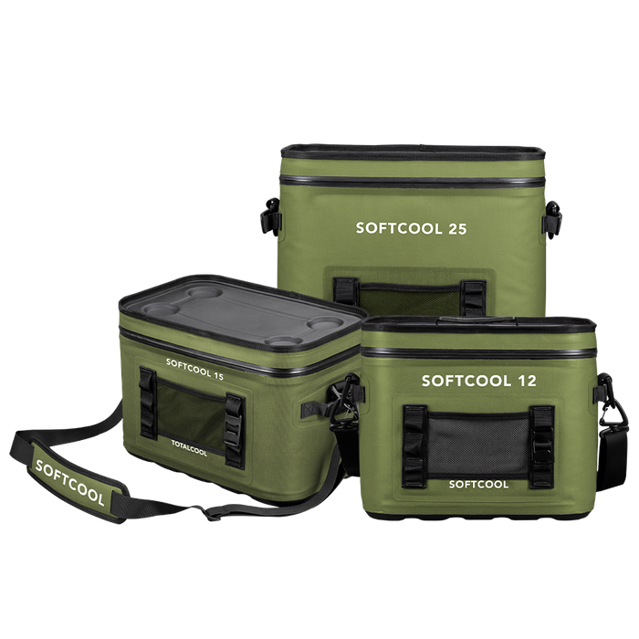Softcool 15 Cool Bag (Camo Green)