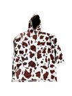 Xtreme Blanket Hoodies - Cow Print with White/Brown Sherpa Lining