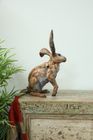 Waiting for Spring - Life Size Seated Hare Sculpture