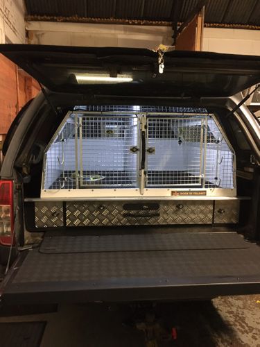 Gun Drawers and dog box