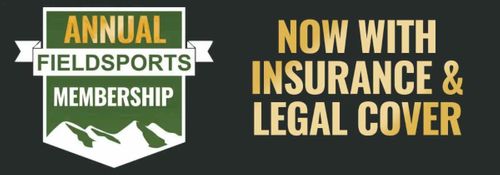 Fieldsports Membership with insurance and legal cover