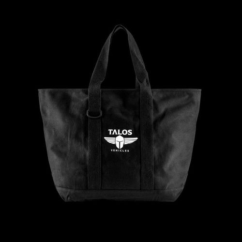 Black tote bag