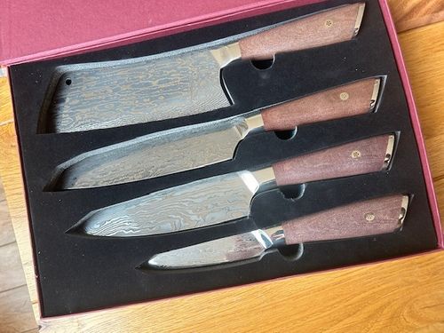 Stainless Damascus Kitchen knife sets