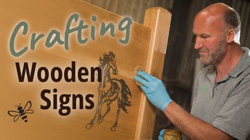 Wooden Signs Crafted at The Sign Maker