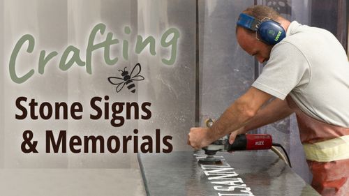 Stone Signs Crafted at The Sign Maker