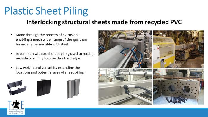 Plastic Sheet Piling