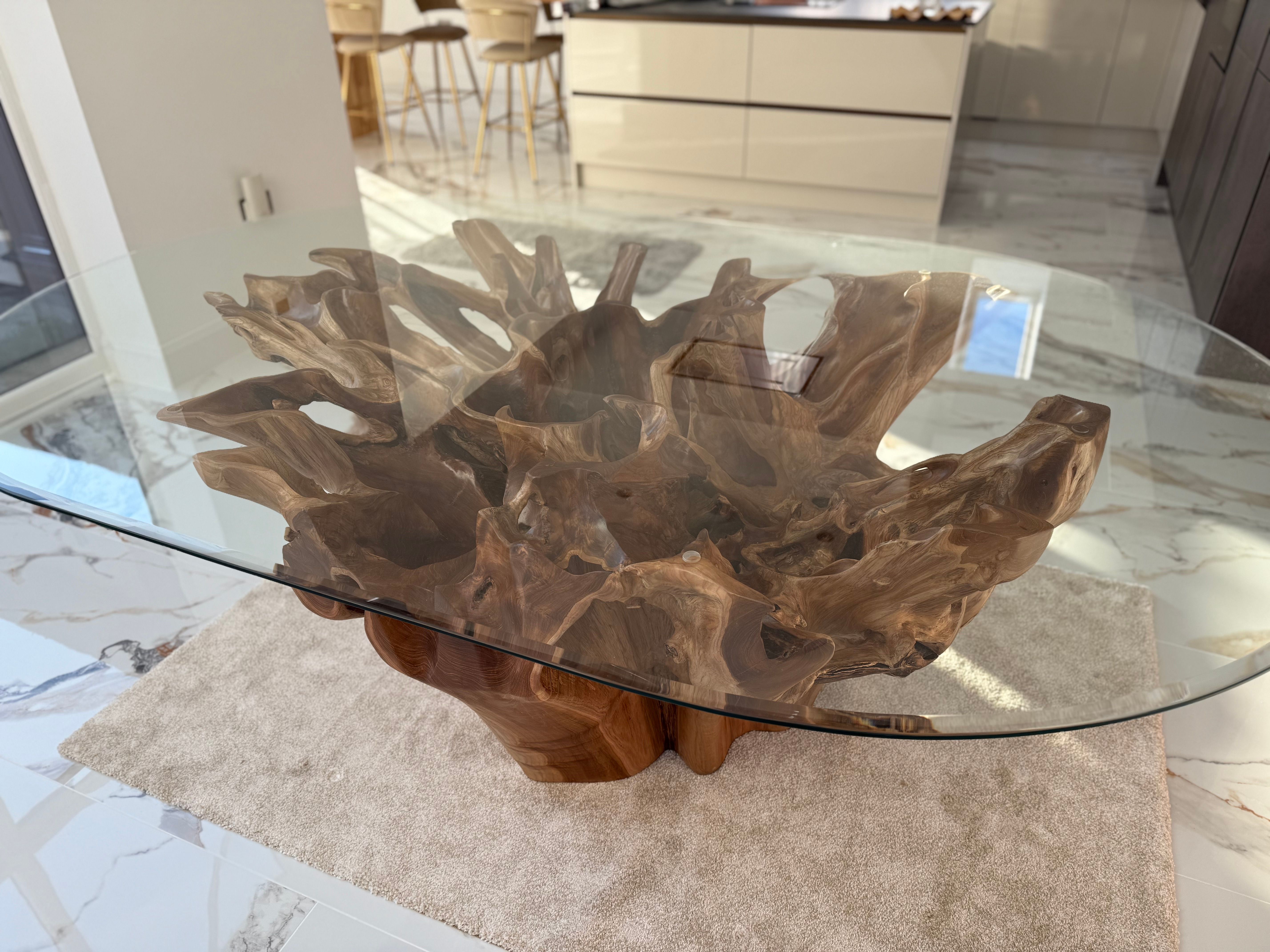 teak root dining table specialist 