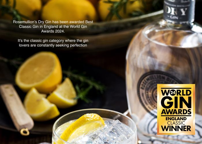 Rosemullion Distillery Dry Gin