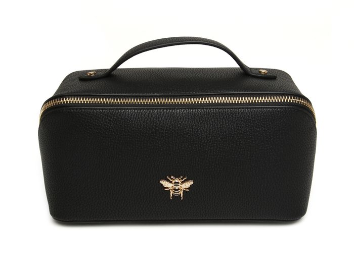 Black Train Beauty Case - By Alice Wheeler London