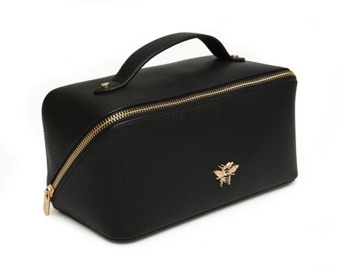 Black Train Beauty Case - By Alice Wheeler London