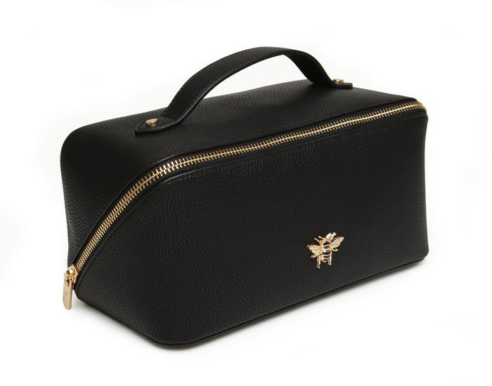 Black Train Beauty Case - By Alice Wheeler London