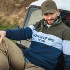 Hoggs Of Fife Dumfries 1888 Gents 1/4 Zip Sweatshirt