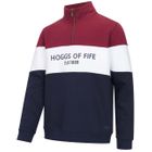 Hoggs Of Fife Dumfries 1888 Gents 1/4 Zip Sweatshirt