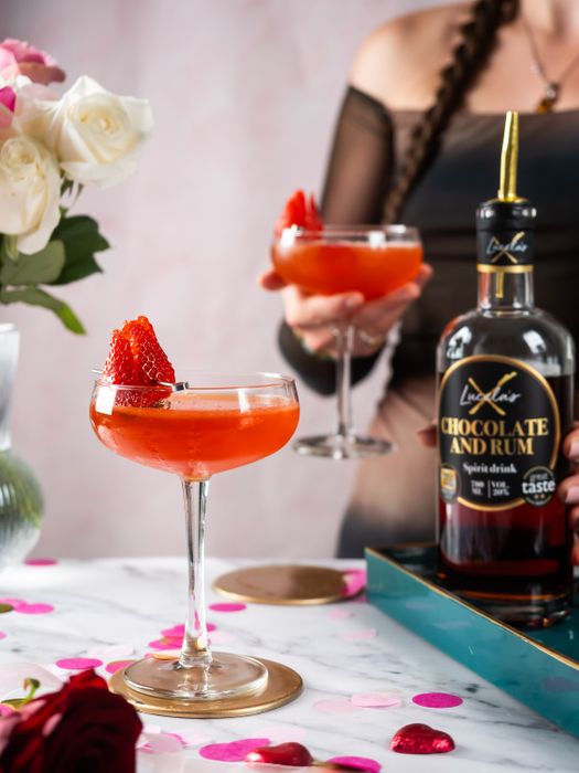 Lucelas Chocolate Rum Bottle 