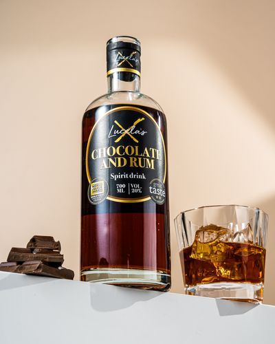 Lucelas Chocolate Rum Bottle 