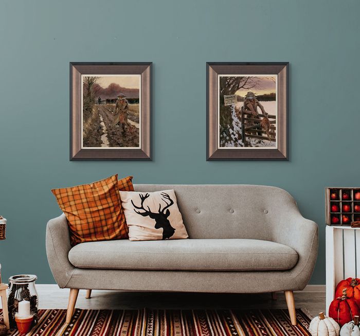 Mick Cawston's 'Selective Hearing' & 'Trespassers Will Be Fed' Limited Edition Canvas Prints