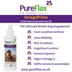 PureFlax OmegaPrime Oil: 100% Natural British Flax Oil for all Dogs