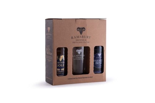 Ramsbury 2 Bottle Beer & Glass Gift Set