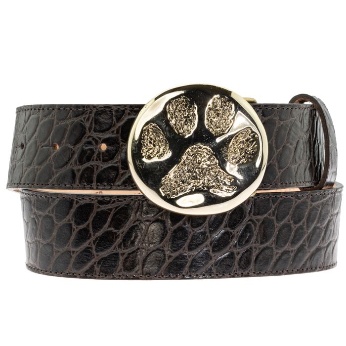 Steers head detachable belt buckle