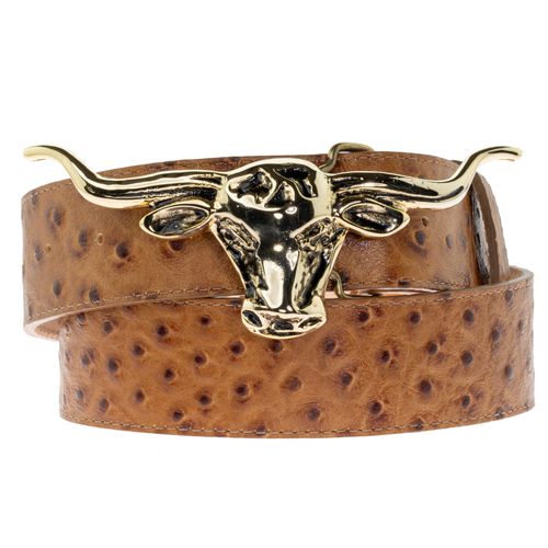 Steers head detachable belt buckle