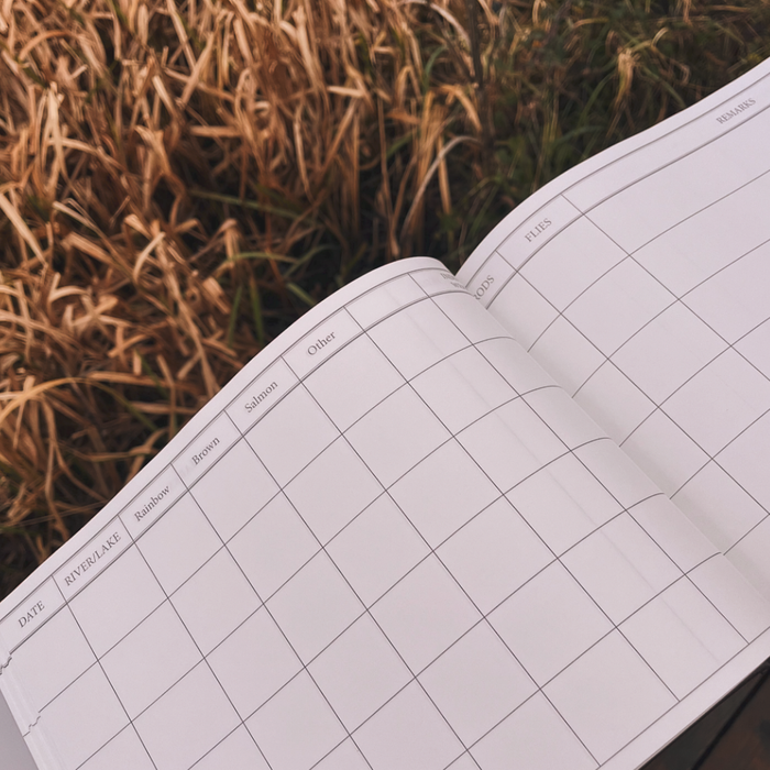 Leather Fishing Book