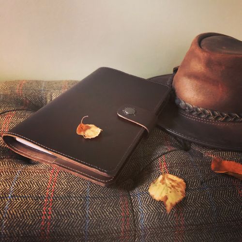 The Burghley Refillable Leather Journal