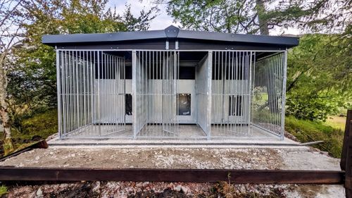 15x8ft Triple Eco Composite Kennel