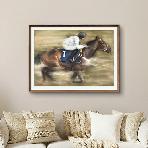 'Gallop' Racehorse Original Artwork