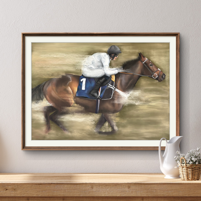 'Gallop' Racehorse Original Artwork