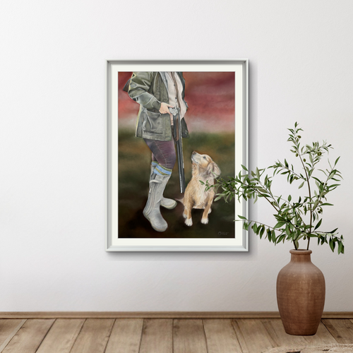 Loyal Companion Original Artwork
