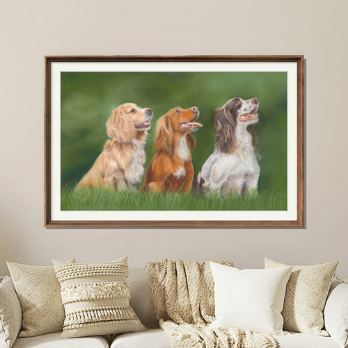 Steady Focus Original GunDog Artwork