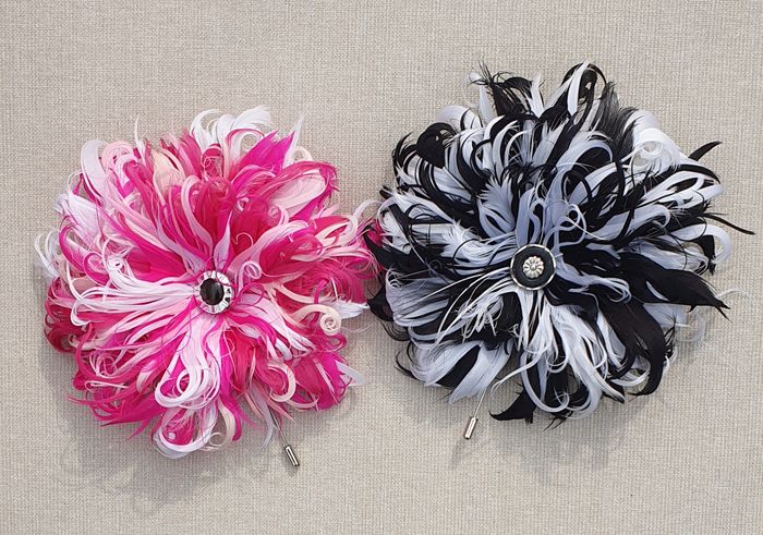 Feather accessories 