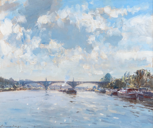 Bridge at St Ouen, Edward Seago