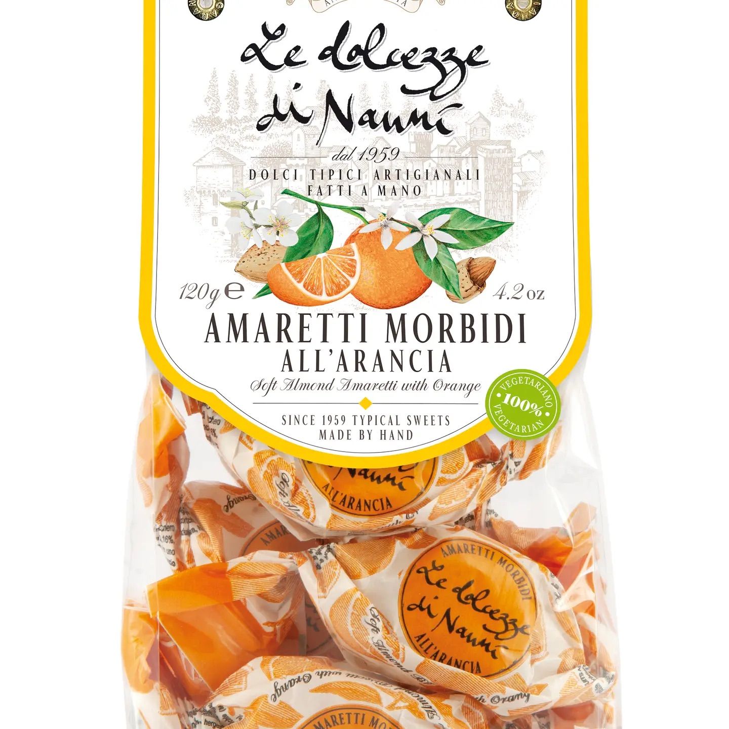 Orange soft Macaroons