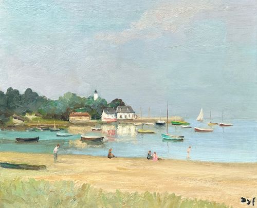 Rade de Porte-Navalo by Marcel Dyf