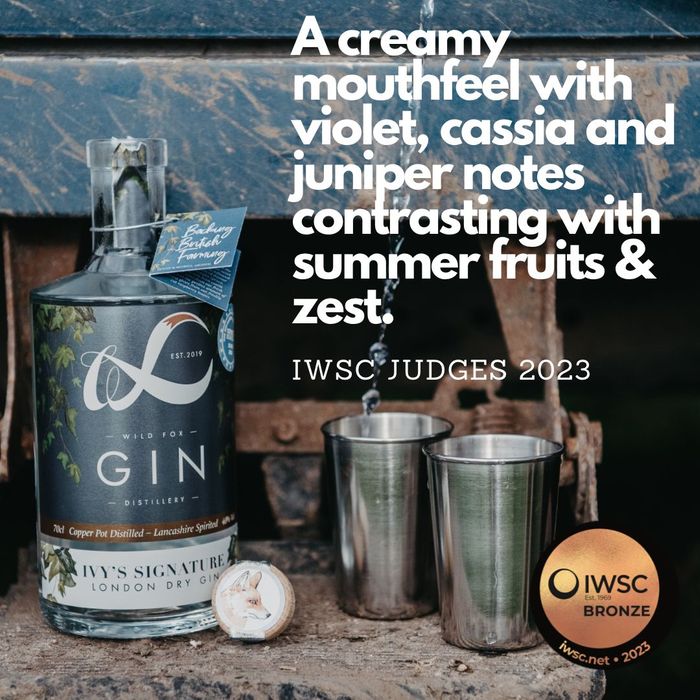IVY'S SIGNATURE London dry gin 70cl 40%