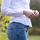 Chloe White Ruffle Shirt