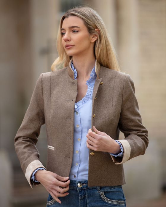 Orla Camel Cashmere Jacket