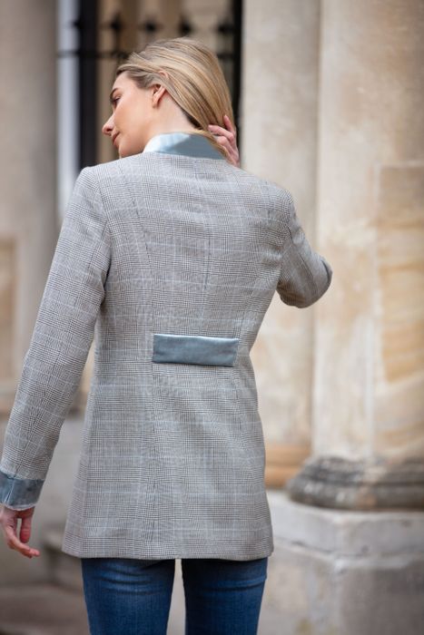 Romilly Check Cashmere Jacket 
