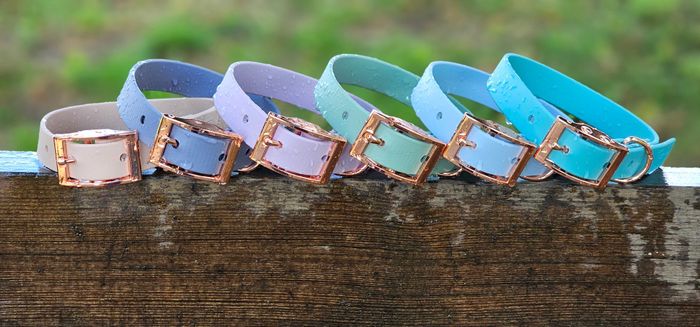 BioThane waterproof Dog Collars