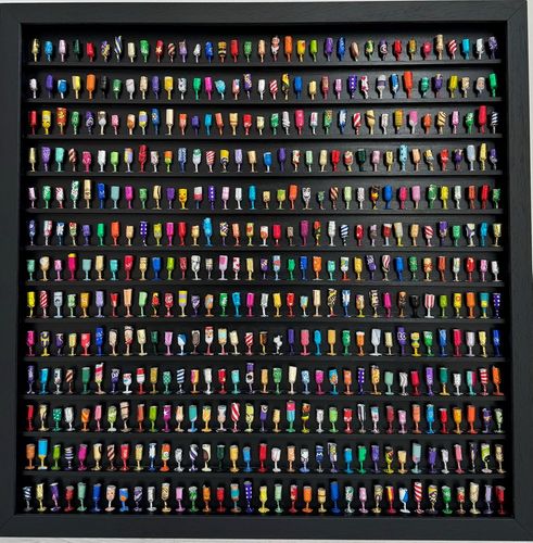 Goblets on black by Joanne Tinker £3600